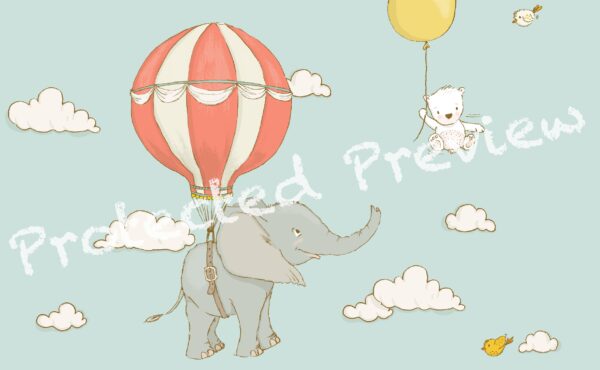 Flying Bear & Elephant - Image 3
